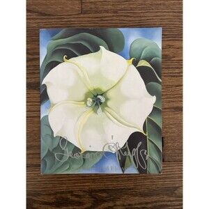 Georgia O'Keeffe One Hundred Flowers 1989 First Paperback Edition Art Book